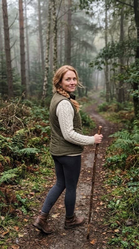 Trail walk for 47 minutes