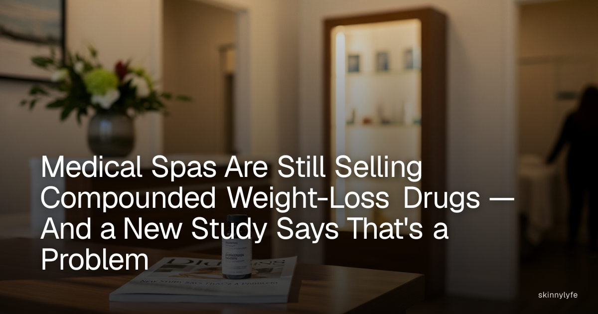 Medical Spas Are Still Selling Compounded Weight-Loss Drugs — And a New Study Says That's a Problem